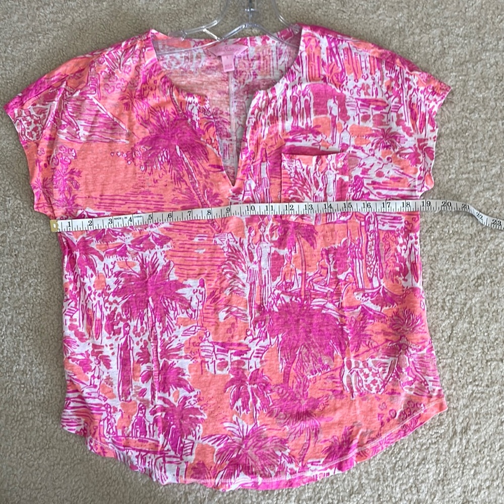 Lilly Pulitzer linen top